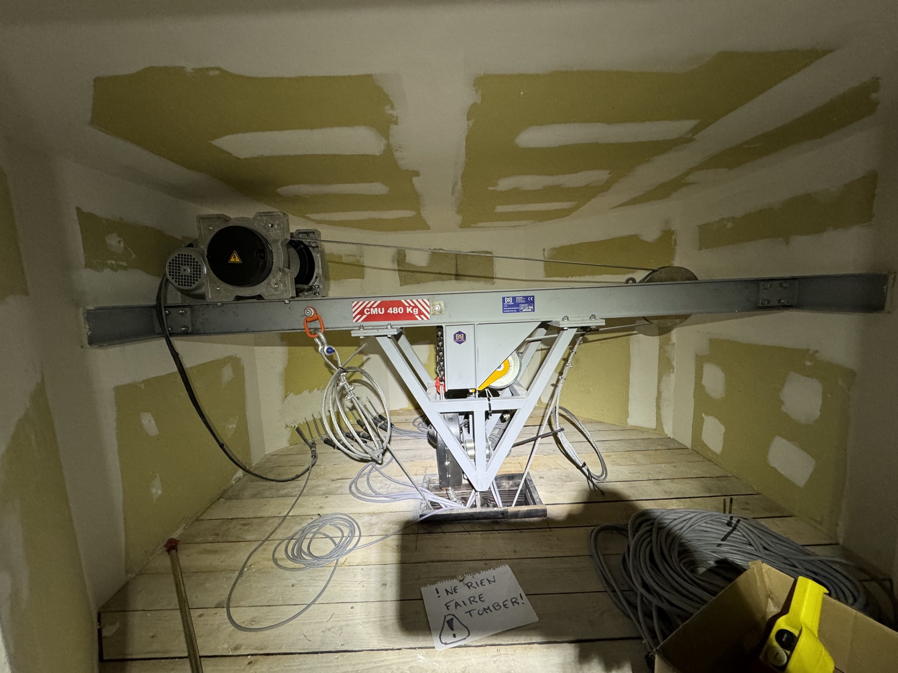 Maintenance d’un ouvrage lumineux d’exception